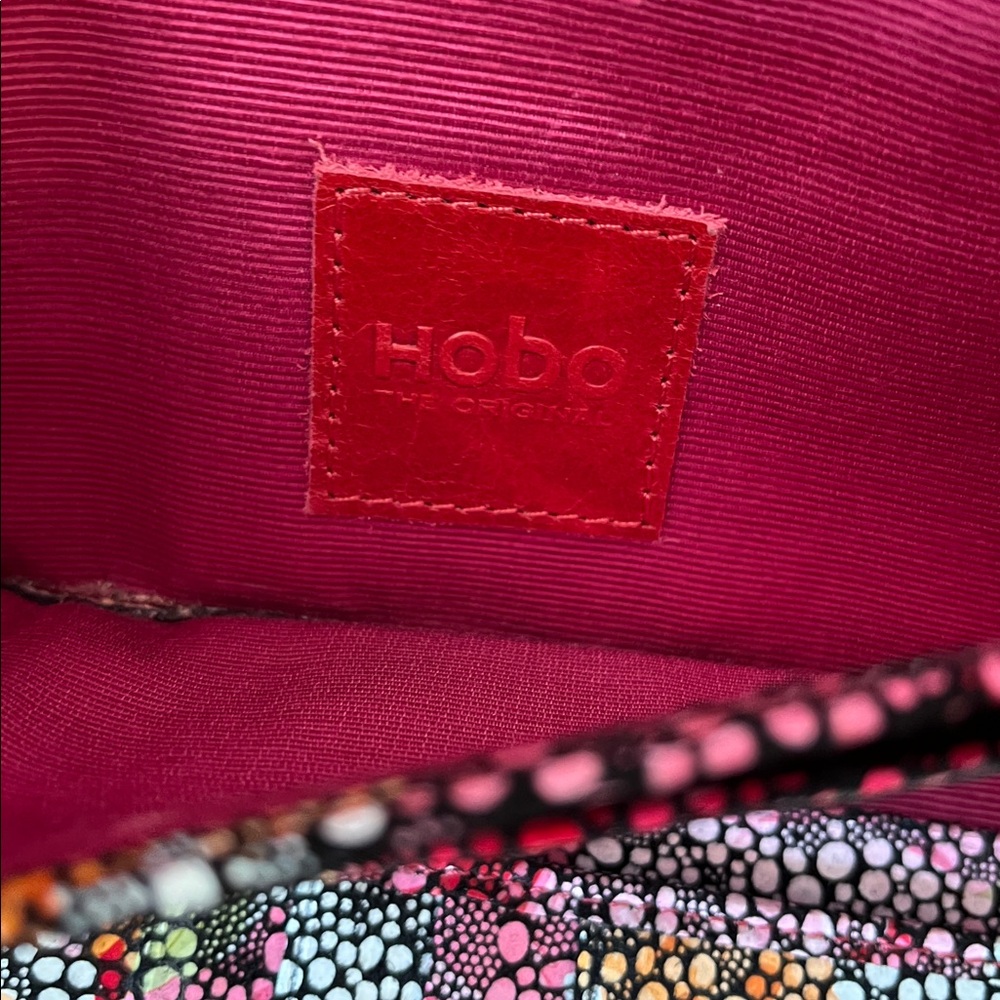HOBO Leather Trifold Wallet Multicolor - Picture 5 of 9
